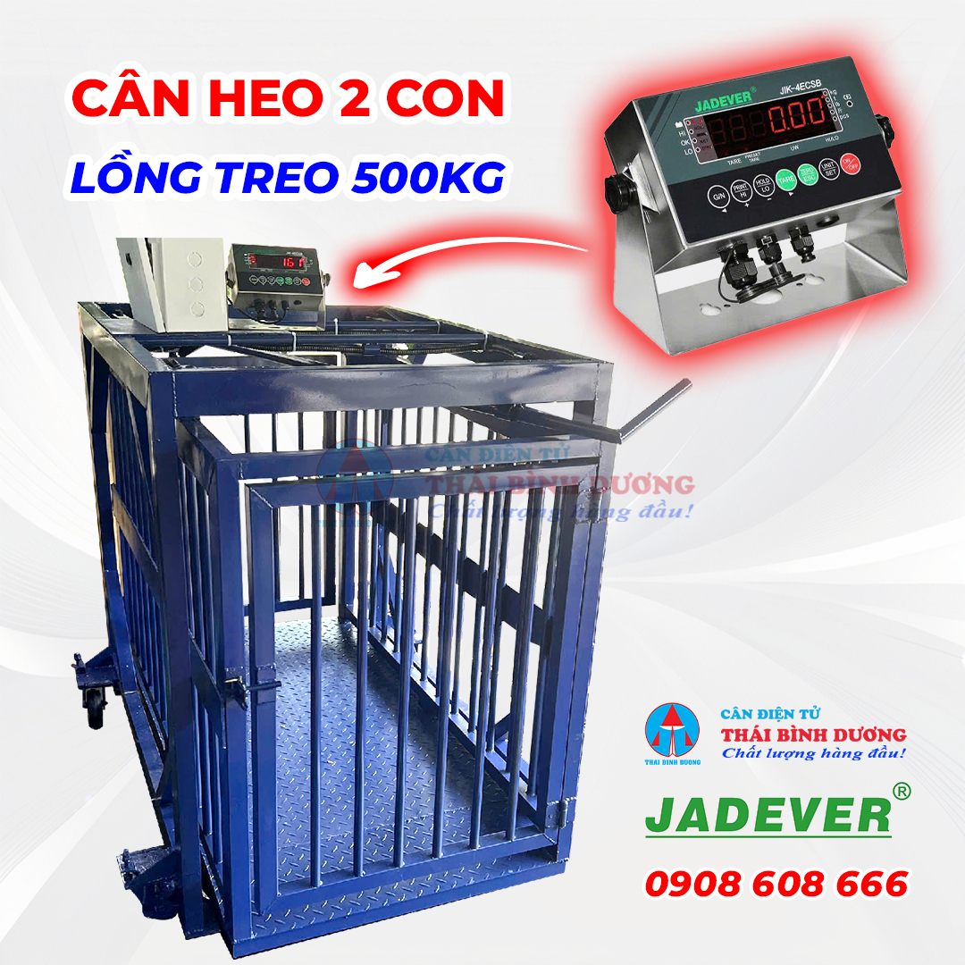 Cân Heo 2 Con Lồng Treo 500kg