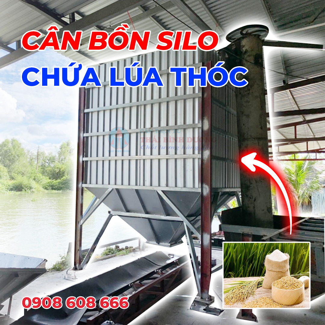 Cân Bồn Silo Chứa Lúa Thóc