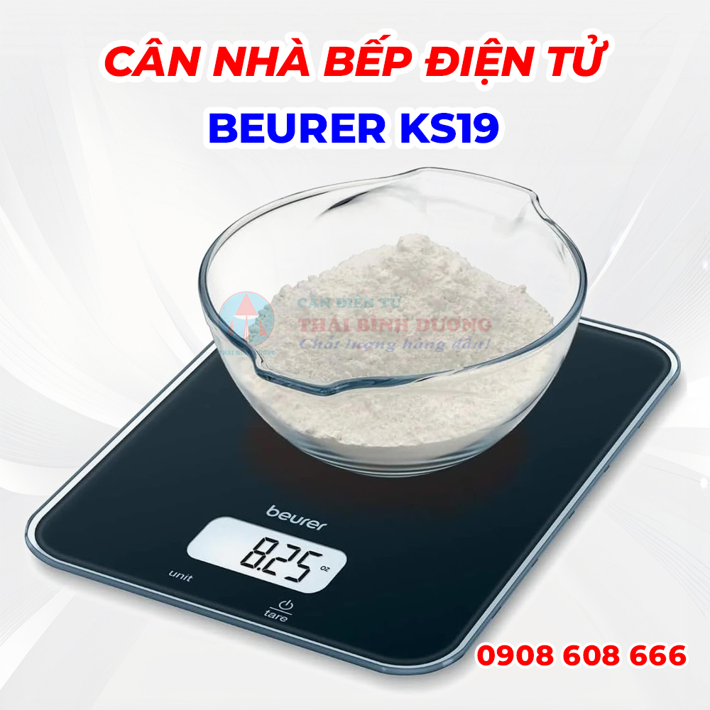 Cân Nhà Bếp Điện Tử Beurer KS19