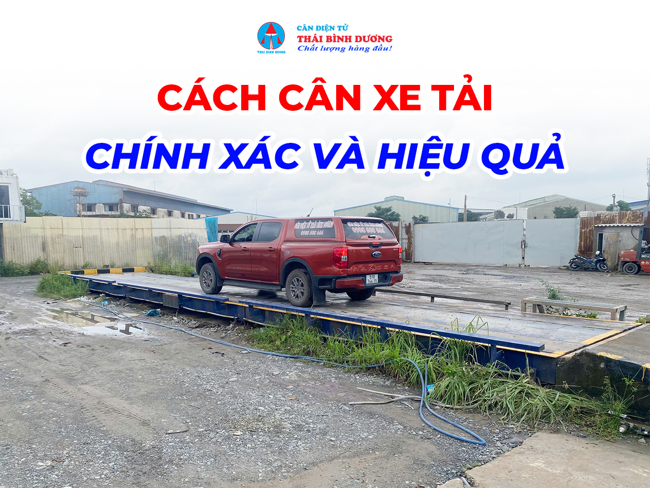 Cách cân xe tải 