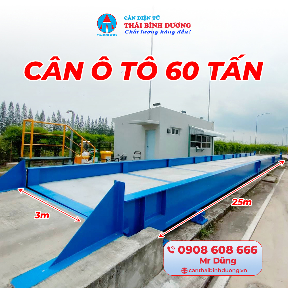 Cân Ô Tô 60 Tấn