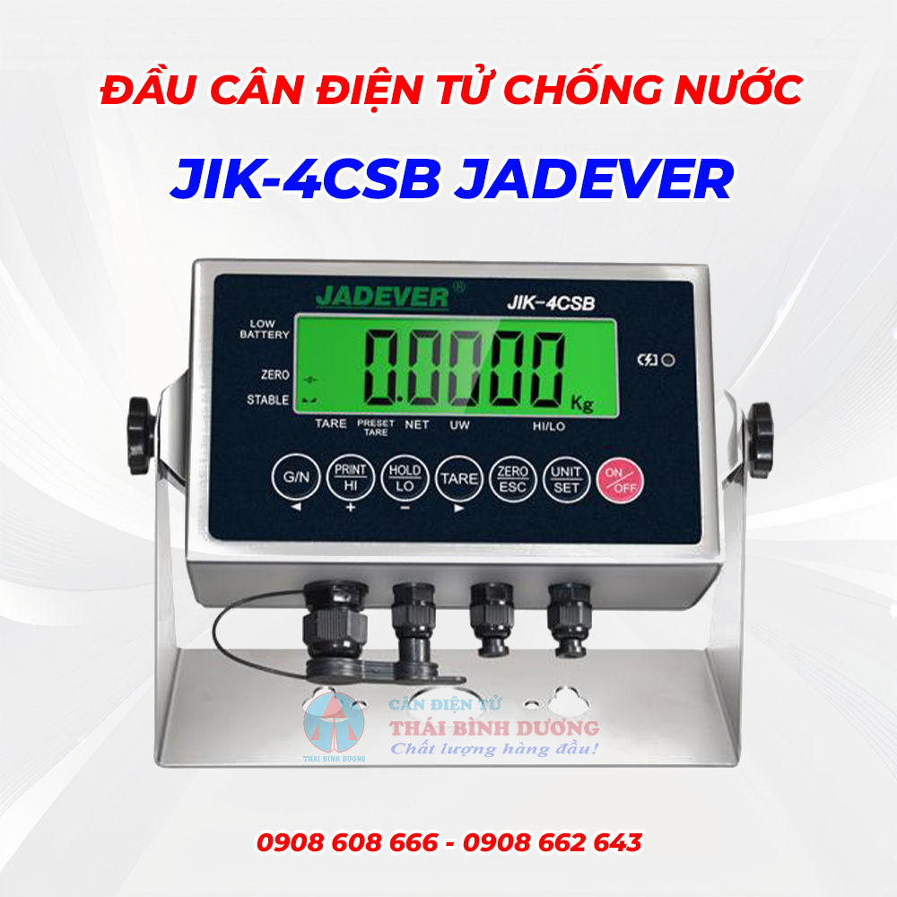 Đầu Cân Điện Tử Chống Nước JIK-4CSB Jadever