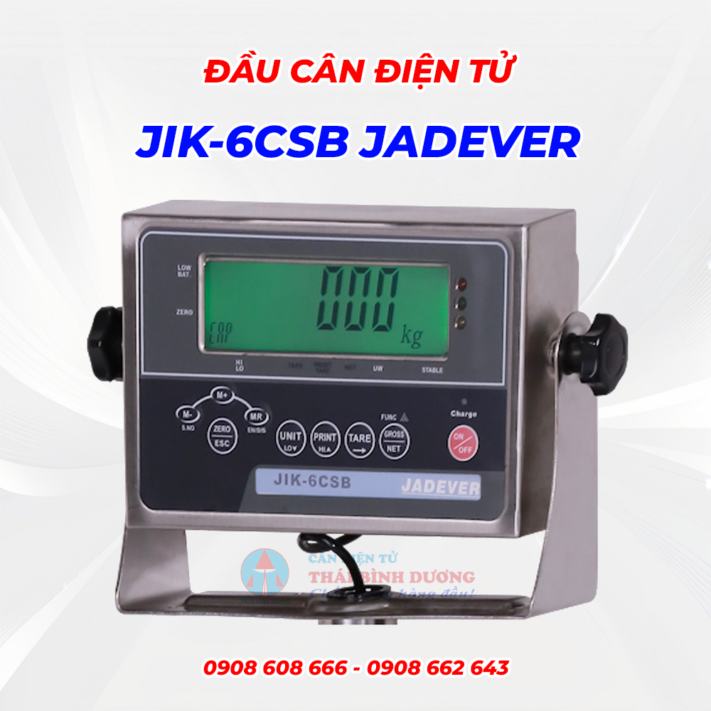 Đầu Cân Điện Tử JIK-6CSB Jadever