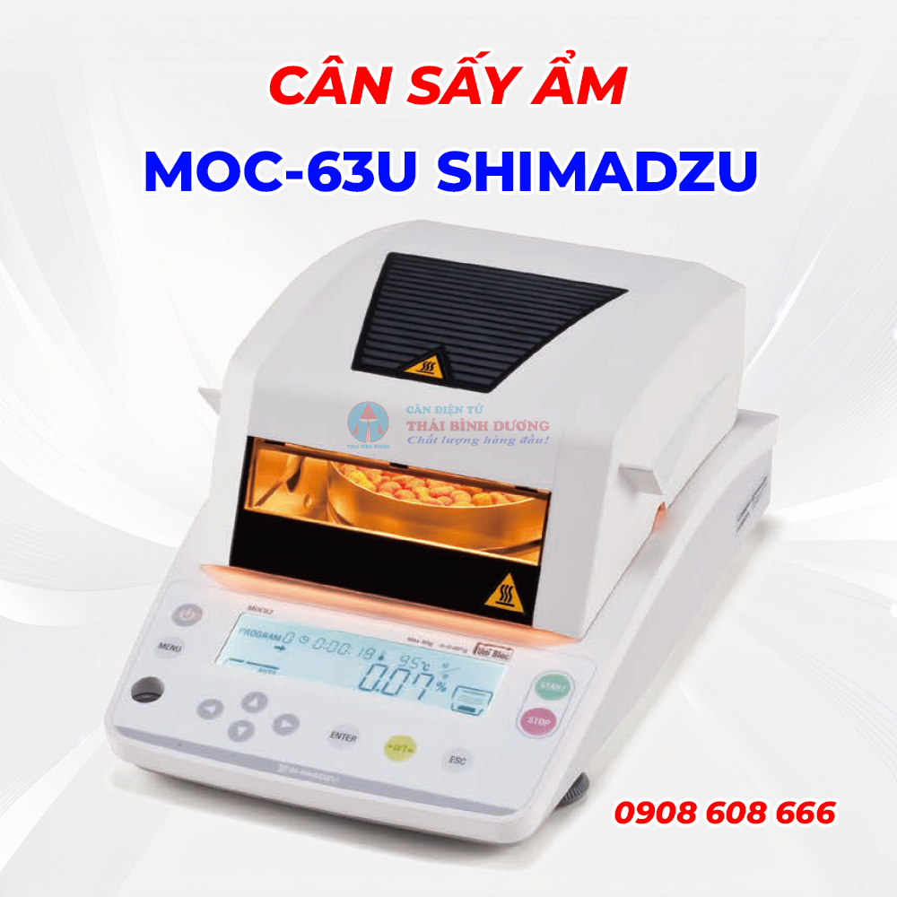 Cân Sấy Ẩm MOC-63U Shimadzu