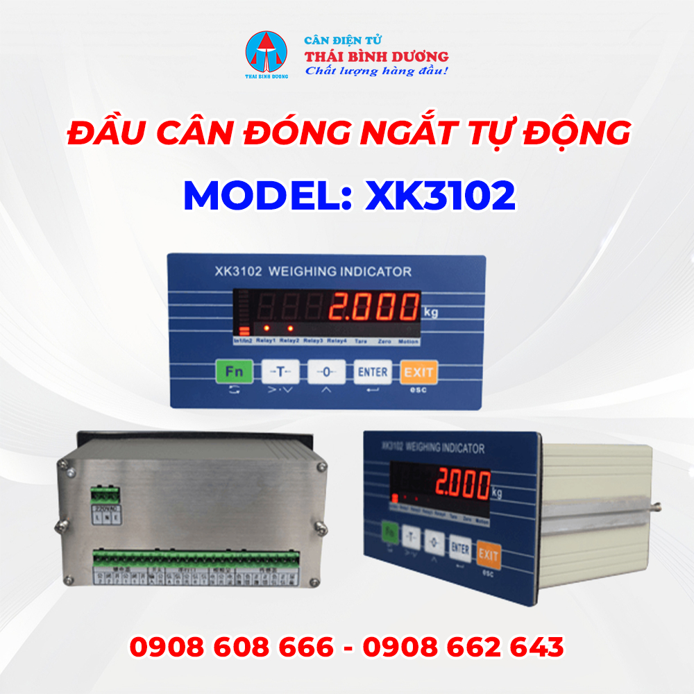 Đầu Cân Đóng Ngắt Tự Động XK3102