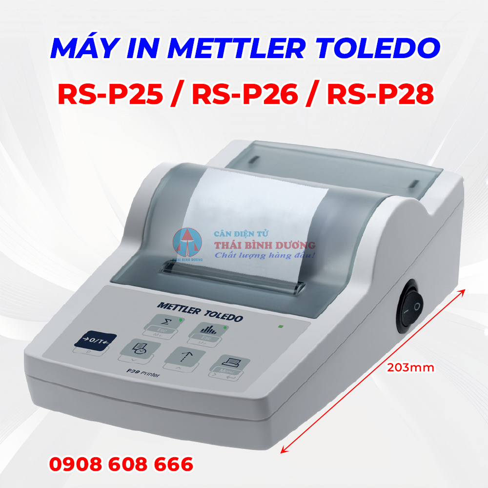 Máy In Mettler Toledo RS-P25 / RS-P26 / RS-P28