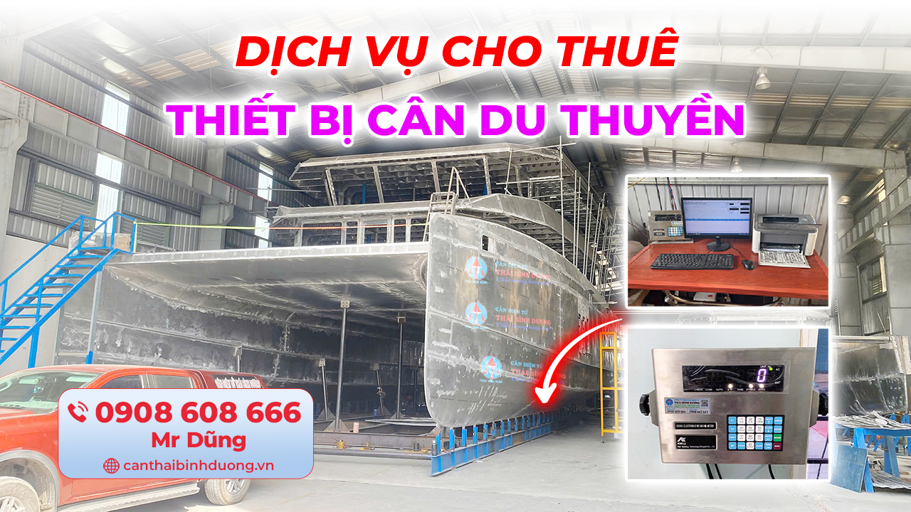 Dịch vụ cho thuê thiết bị cân du thuyền