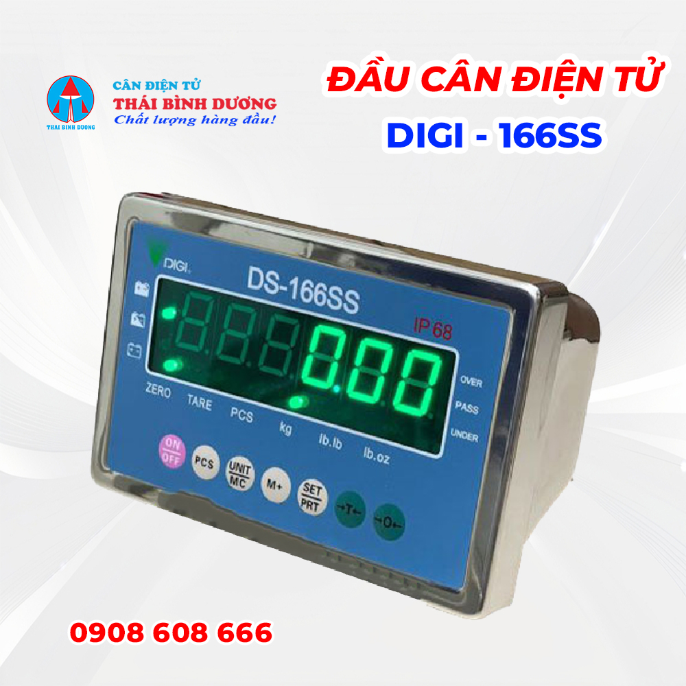 Đầu Cân Điện Tử DIGI - DS166SS