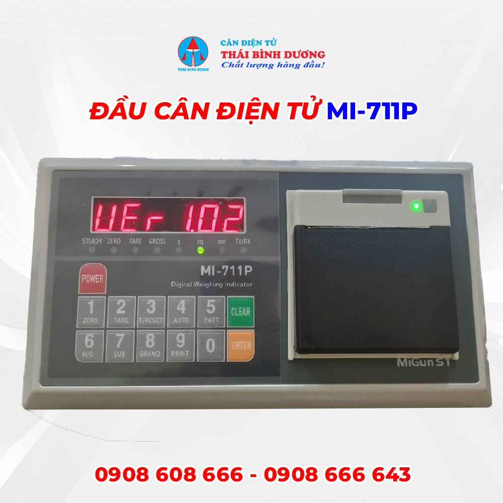 Đầu Cân Điện Tử MI-711P
