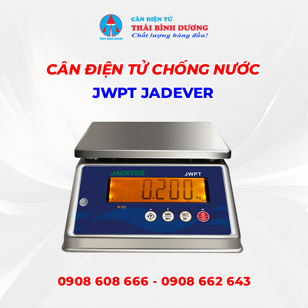 Cân điện tử chống nước JWPT Jadever 2