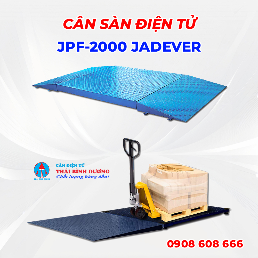 Cân Sàn Điện Tử JPF-2000 Jadever