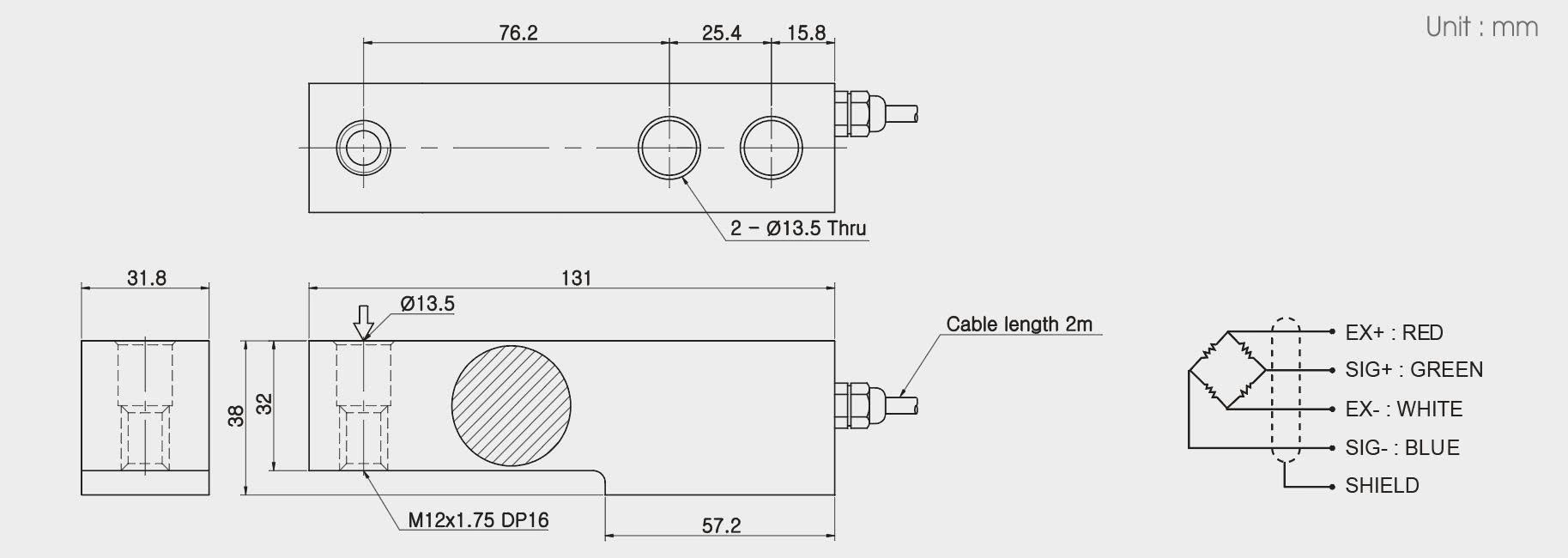 Loadcell BSBP Curiotec 1