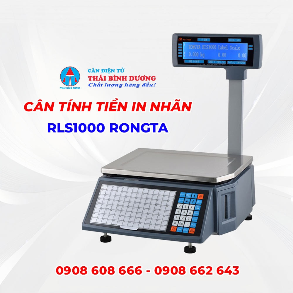 Cân Tính Tiền In Nhãn Dán RLS1000 Rongta