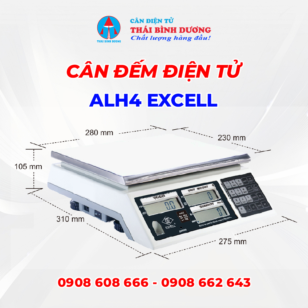 Cân Đếm Điện Tử ALH4 Excell