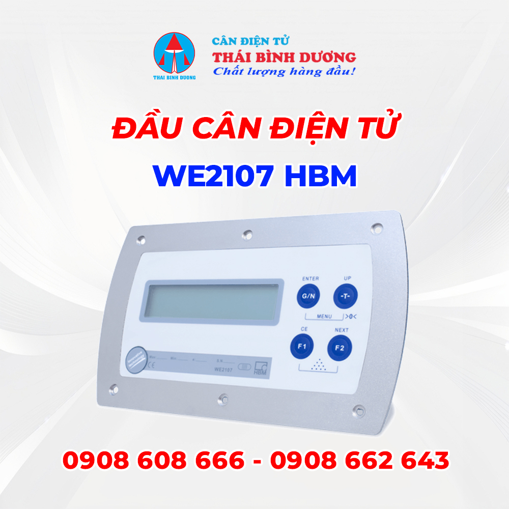 Đầu Cân Điện Tử WE2107 HBM
