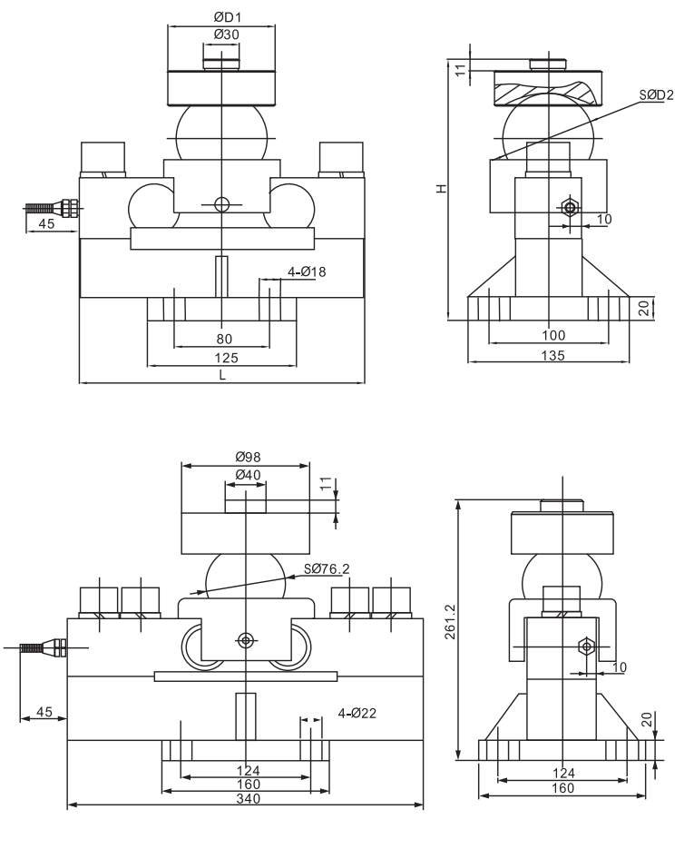 Loadcell QS-A Keli 1