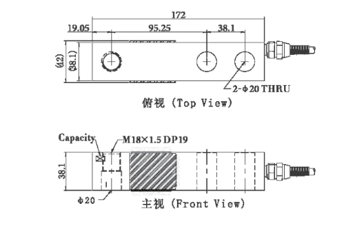 Loadcell NB3 Mavin size