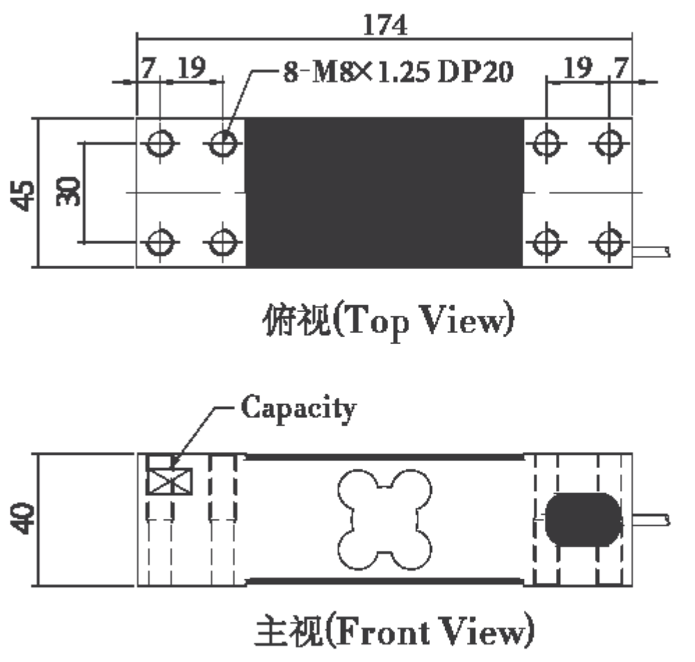 Loadcell NA5 Mavin Size