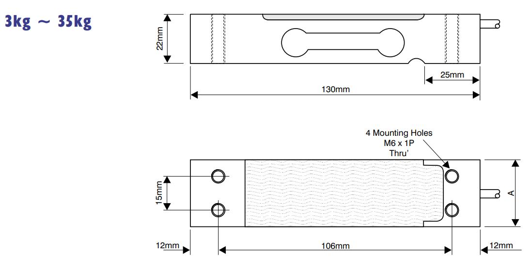 Loadcell PT1000 Series 1