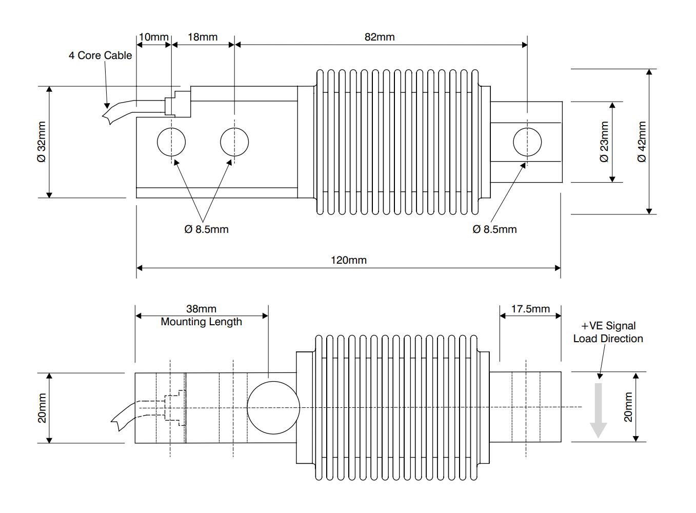 Loadcell PT8000 Series 1