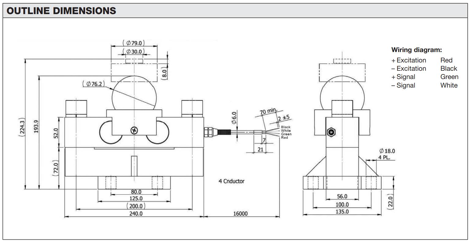Loadcell MDB Vishay 1