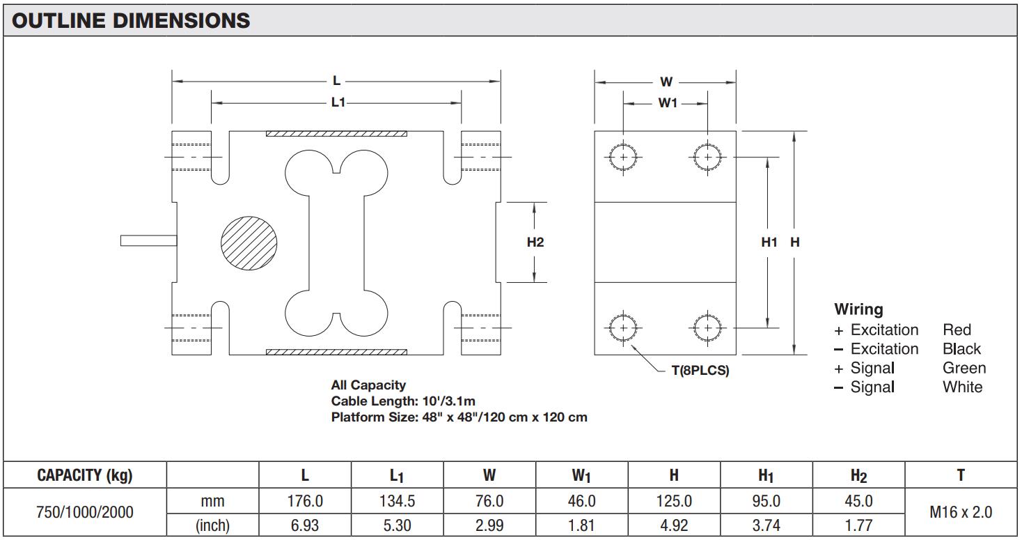 Loadcell HOC Celtron Vishay 1