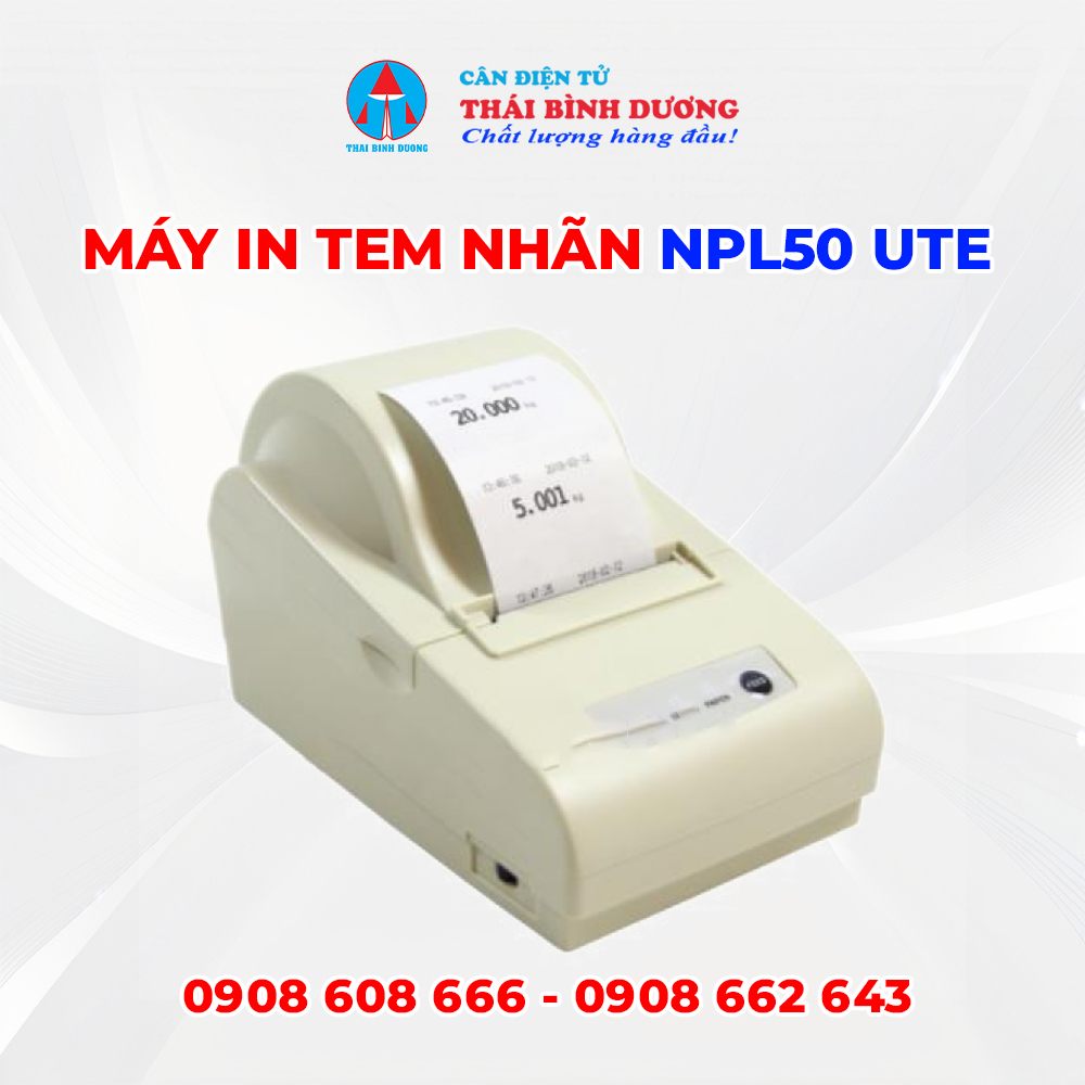 Máy In Tem Nhãn NPL50 UTE
