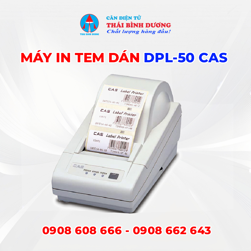 Máy In Tem Dán DPL-50 CAS