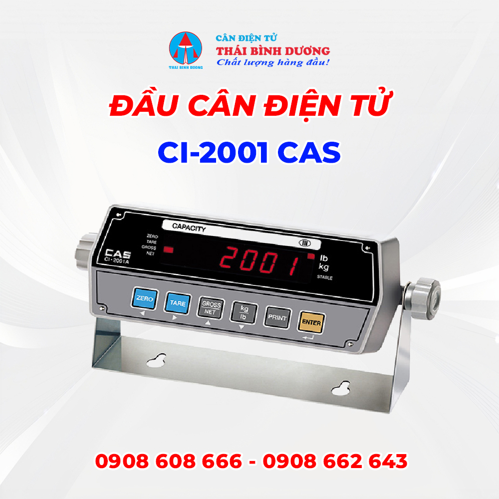 Đầu Cân Điện Tử CI-2001 CAS