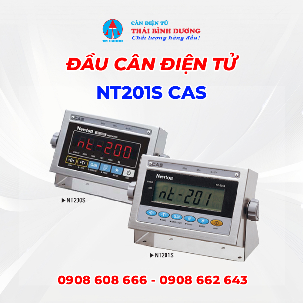 Đầu Cân Điện Tử NT201S CAS