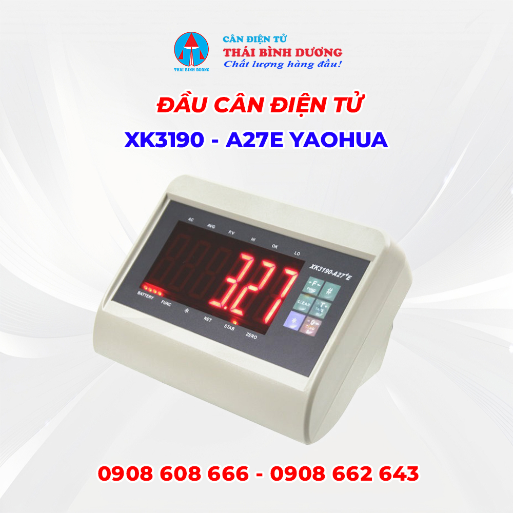 Đầu Cân Điện Tử XK3190-A27E Yaohua