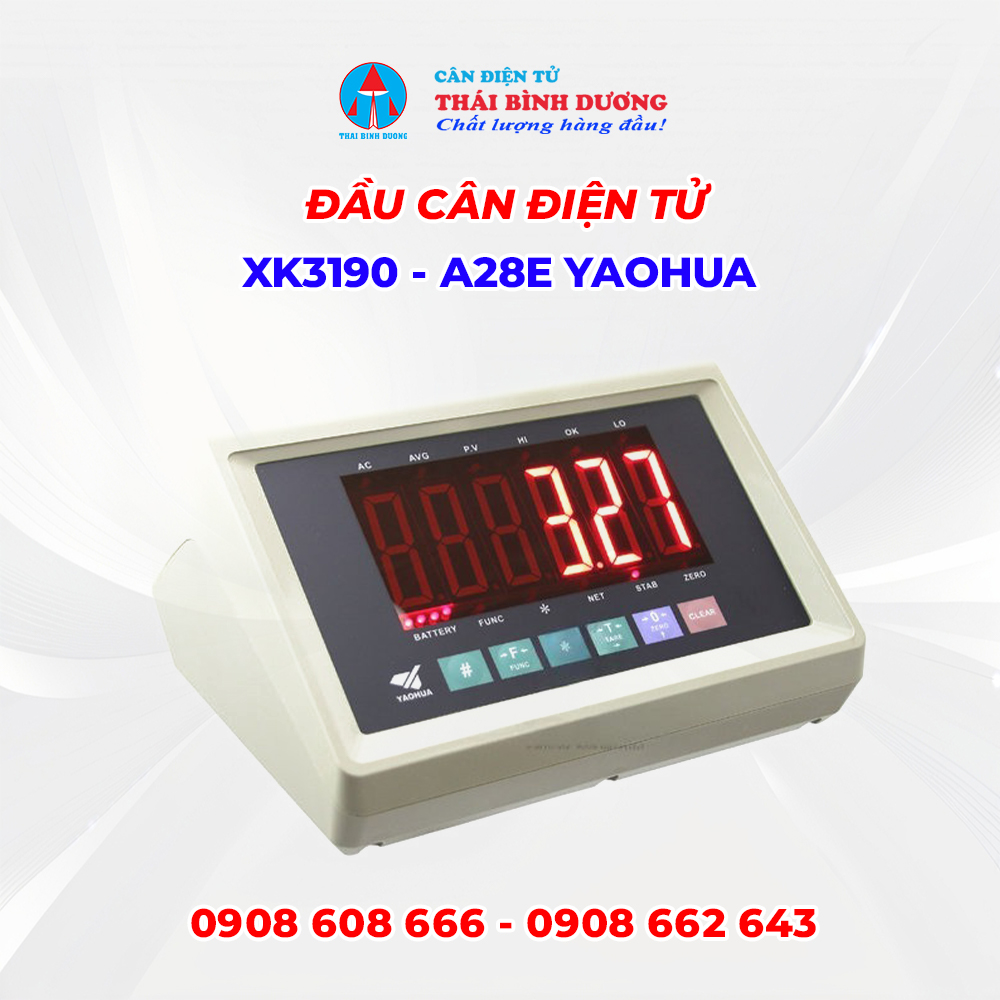 Đầu Cân Điện Tử XK3190-A28E Yaohua