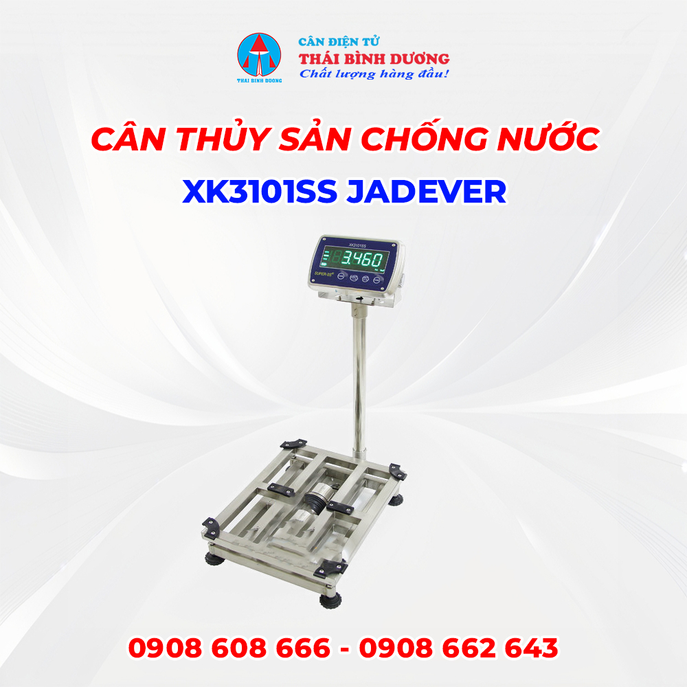 Cân thủy sản chống nước XK3101SS Jadever  1