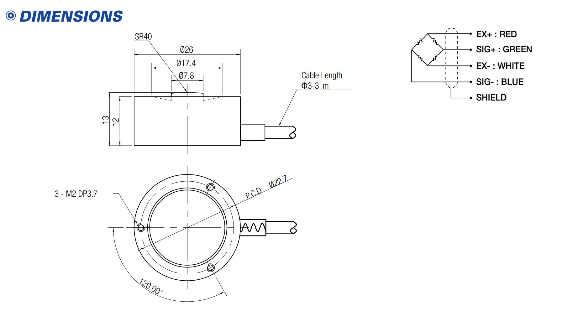 Loadcell CMNS Curiotec 1