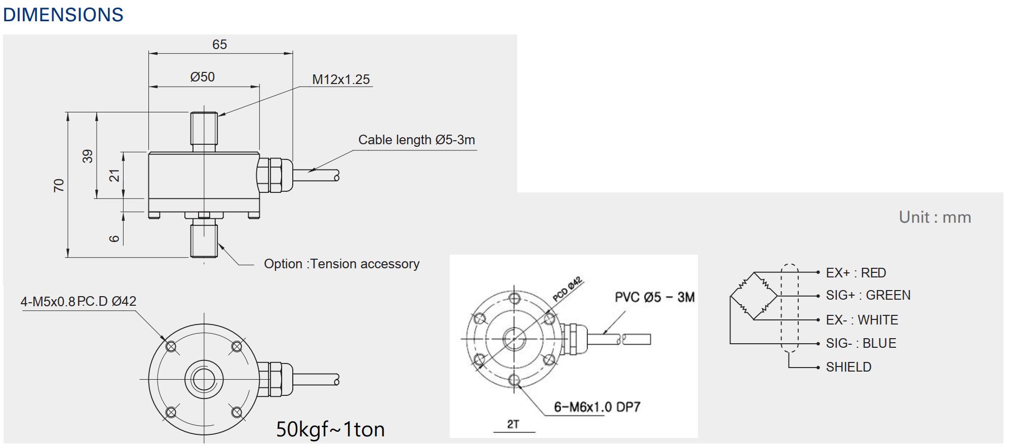 Loadcell CMNT Curiotec 1