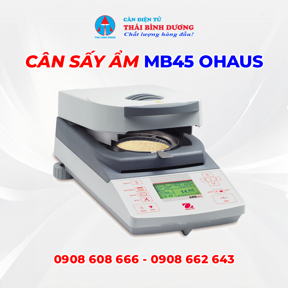 Cân Sấy Ẩm MB45 Ohaus