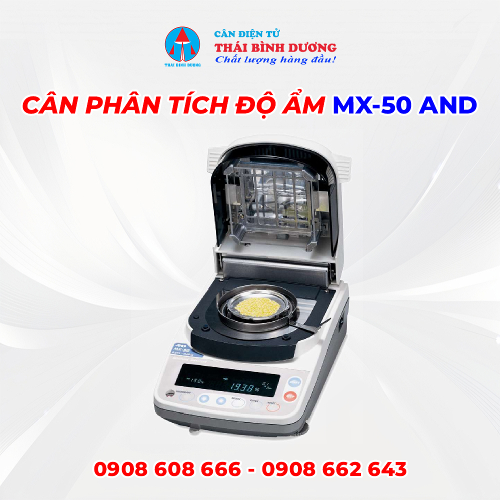 Cân Phân Tích Độ Ẩm MX-50 AND