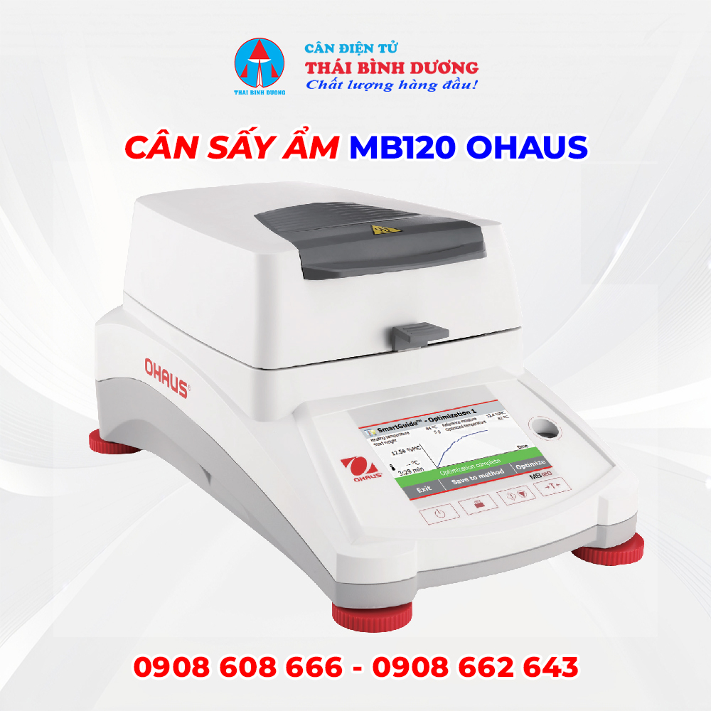 Cân sấy ẩm MB120 Ohaus 1