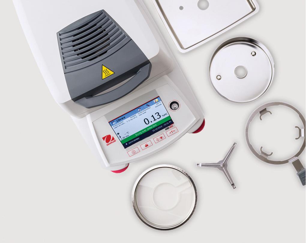 Cân sấy ẩm MB120 Ohaus 4