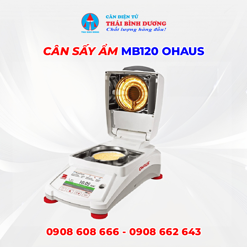 Cân Sấy Ẩm MB120 Ohaus