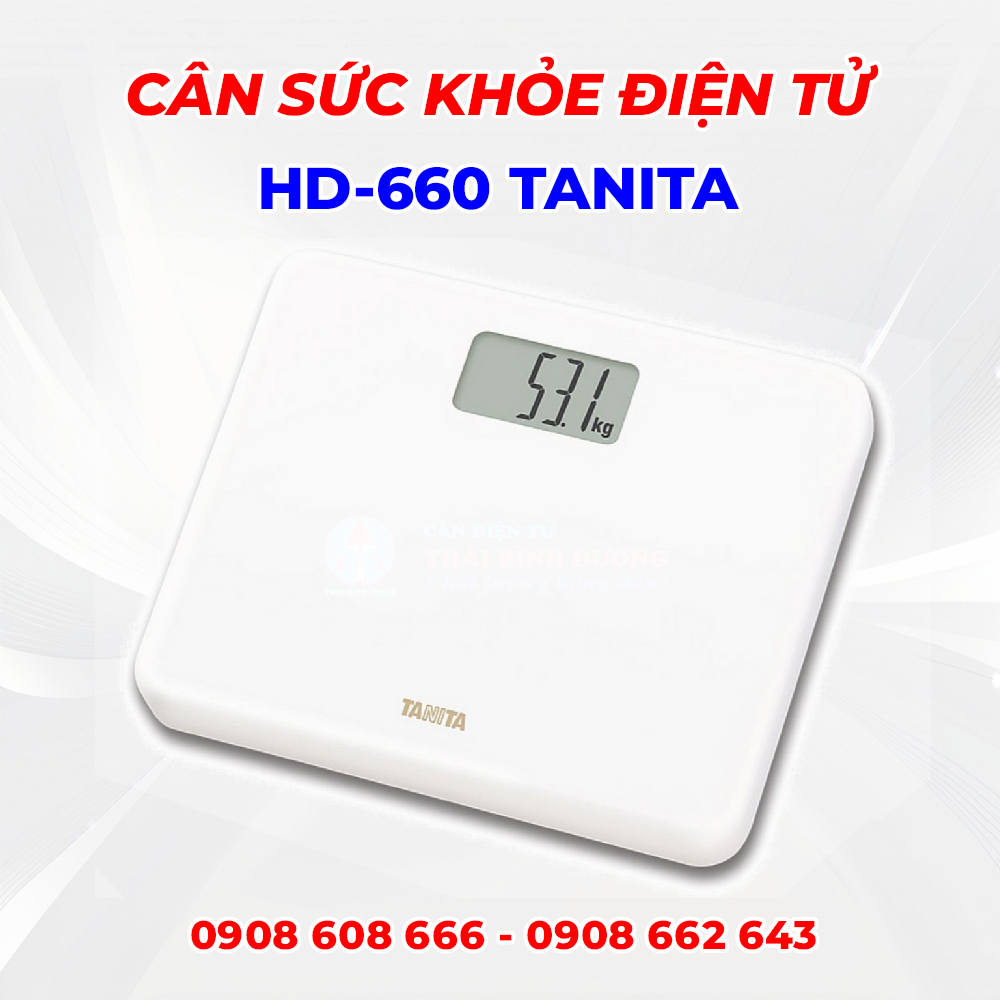 Cân sức khỏe điện tử HD-660 Tanita 2