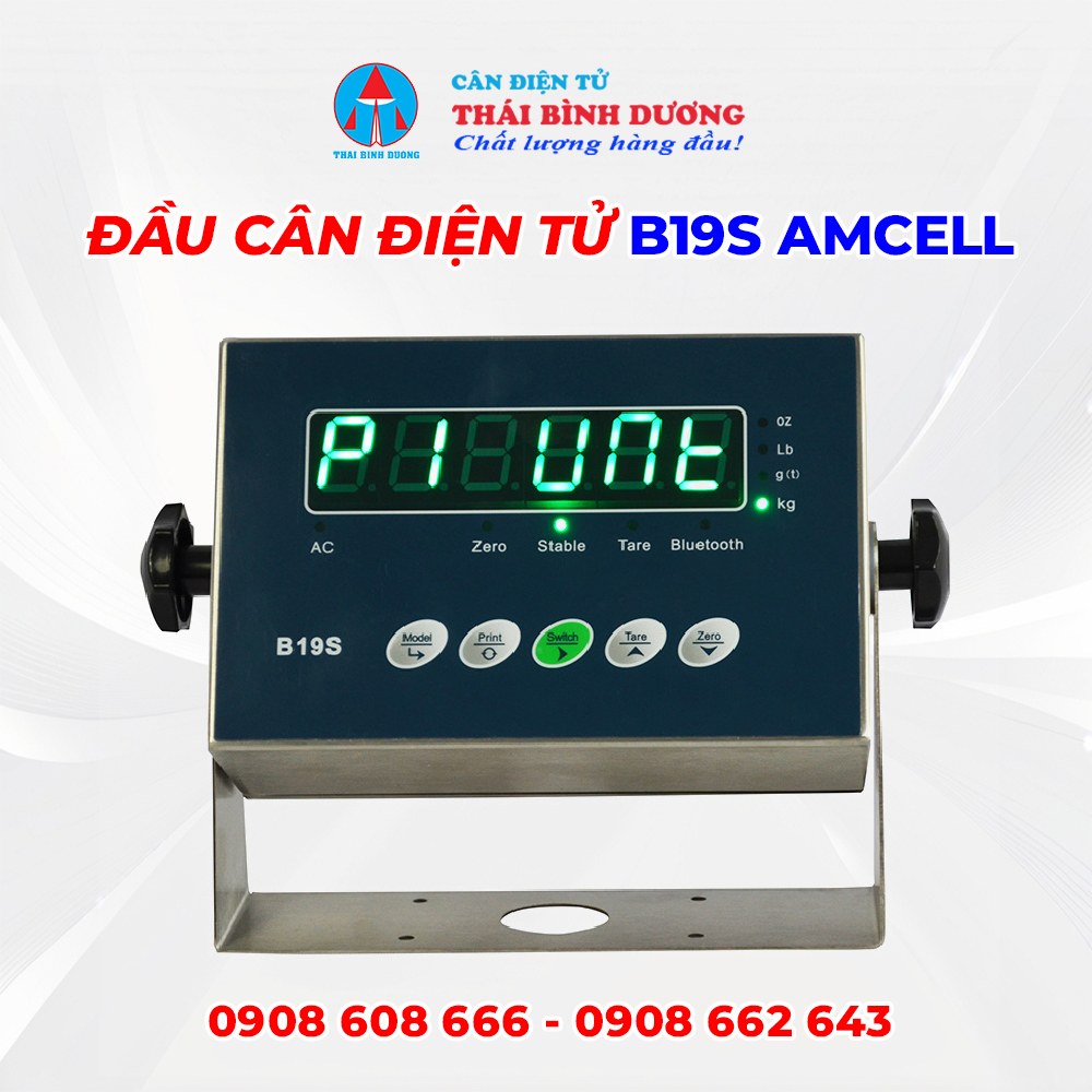 Đầu Cân Điện Tử B19S Amcell