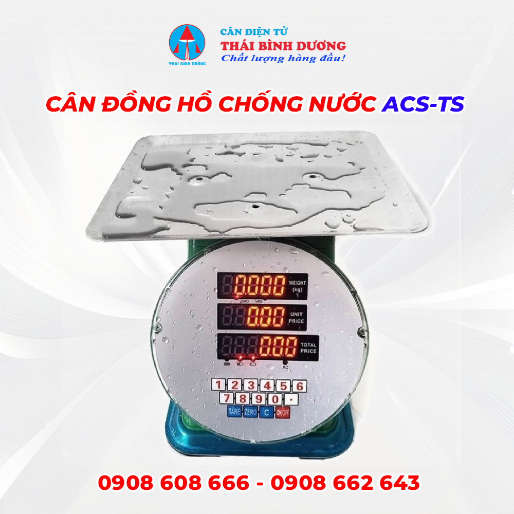Cân đồng hồ chống nước ACS-TS  3