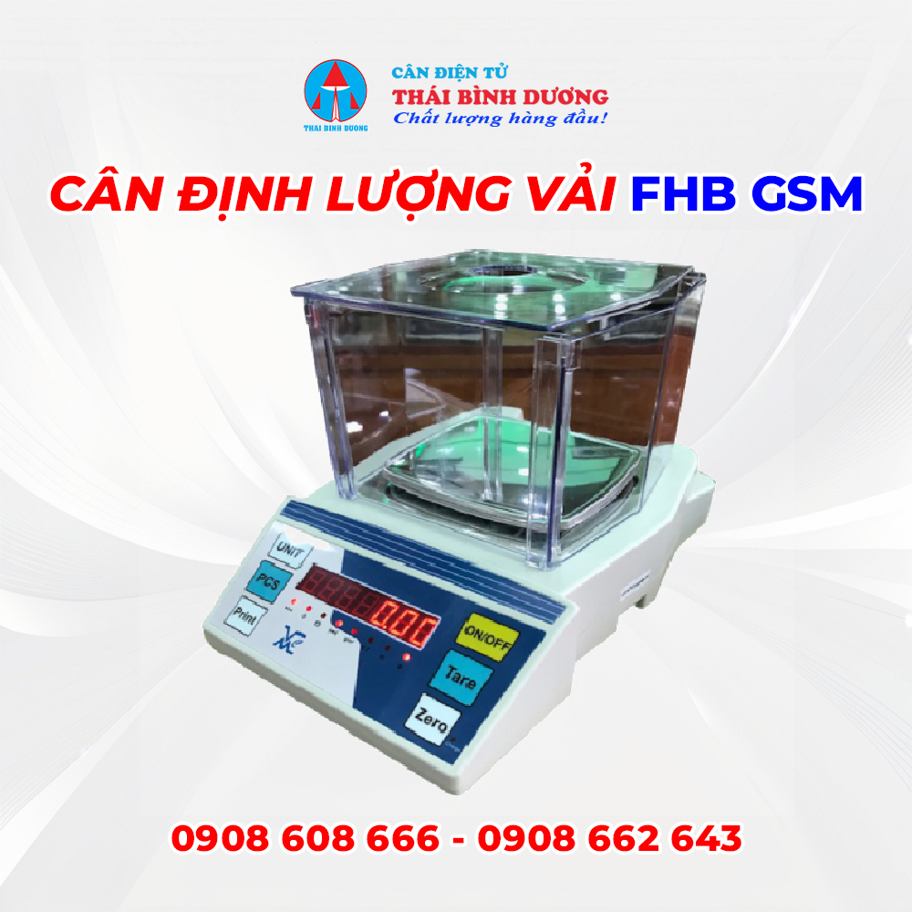 Cân Định Lượng Vải FHB GSM