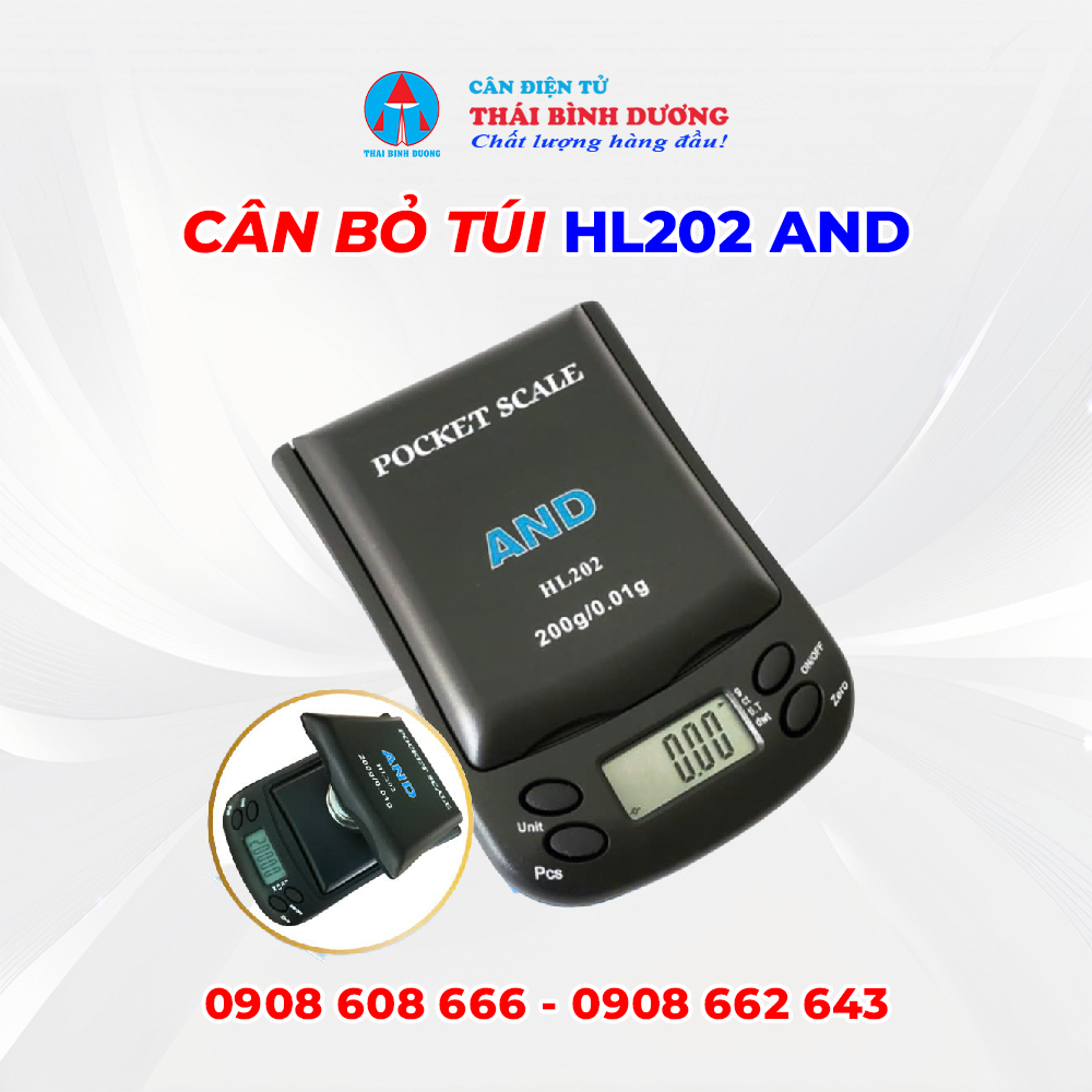 Cân Bỏ Túi HL202 AND