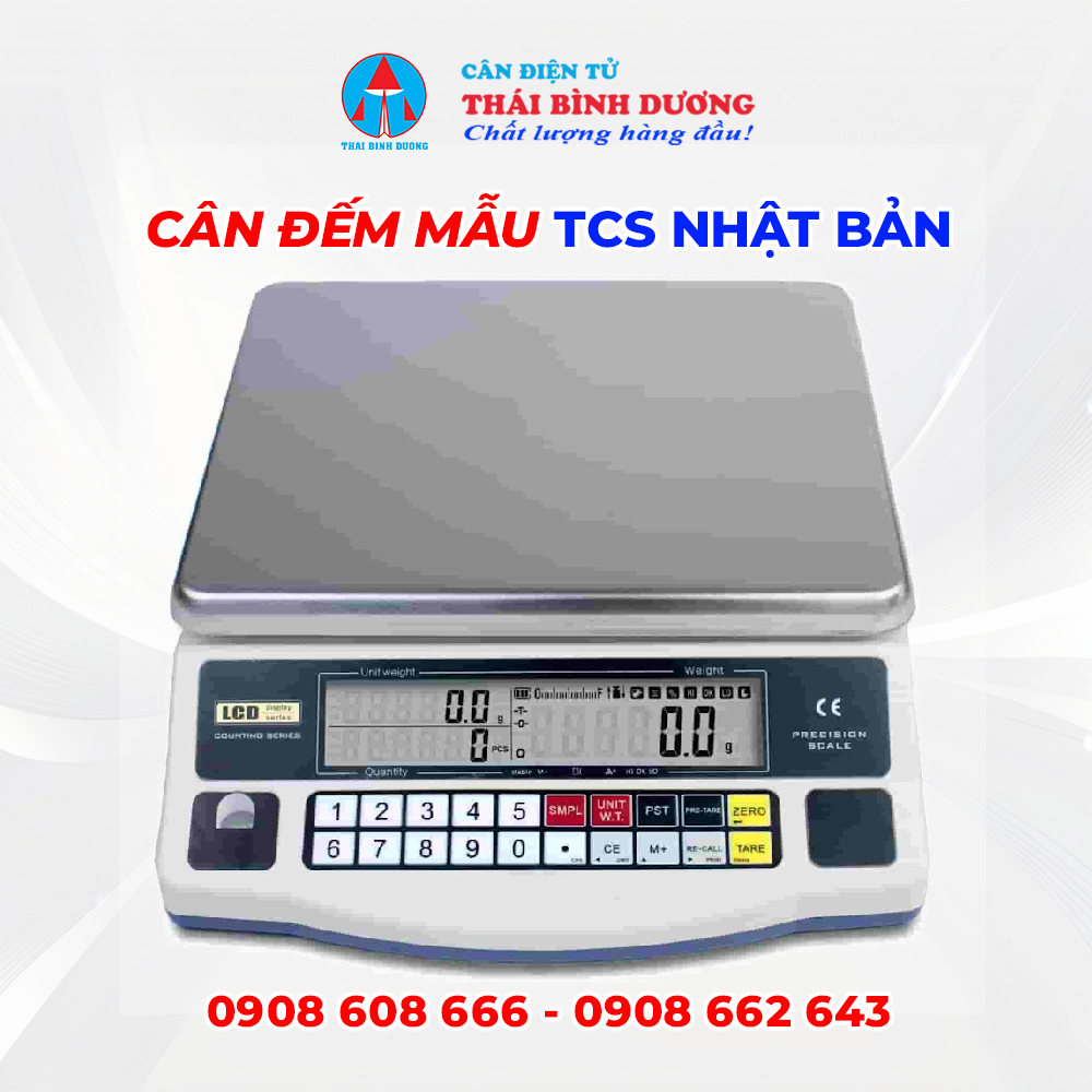 Cân đếm mẫu TCS Nhật Bản 1