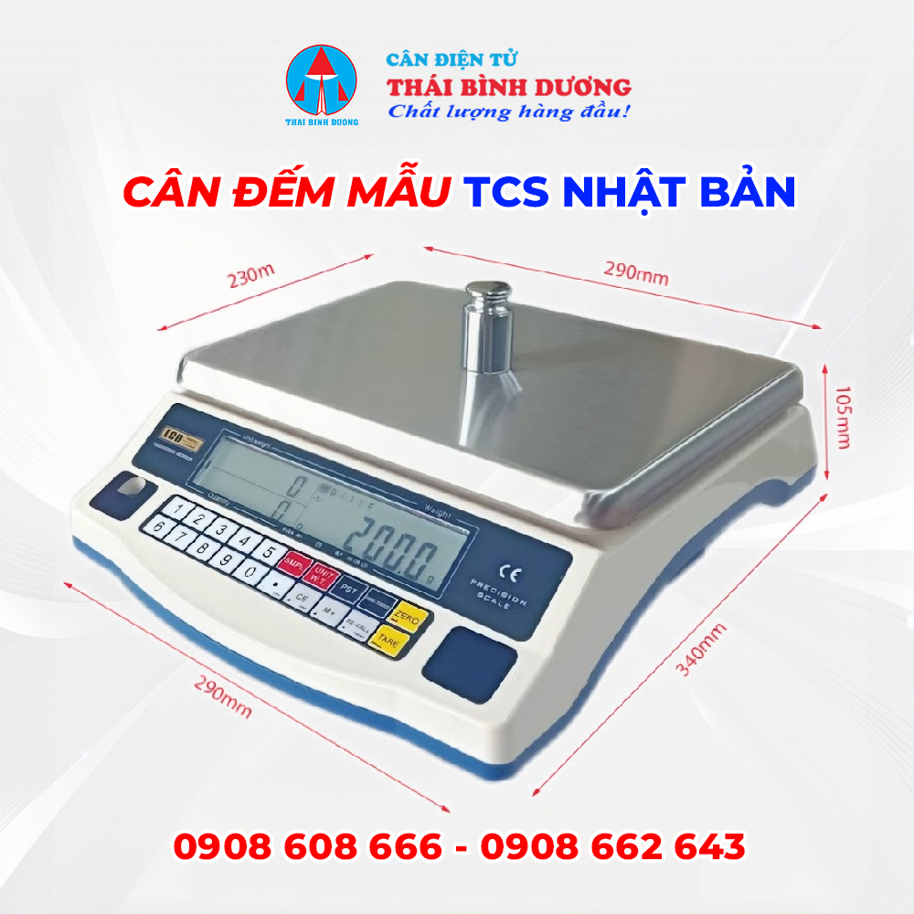 Cân Đếm Mẫu TCS Nhật Bản