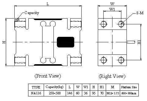 Loadcell NA116 Mavin 1