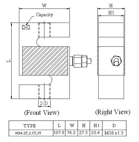 Loadcell NS4 Mavin 1