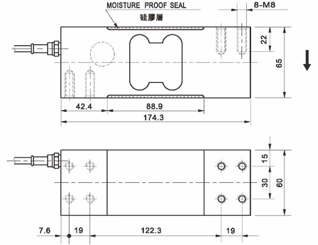 Loadcell KSPM Amcell 1